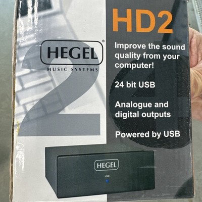  DHL【High End】USB DAC Hegel HD2 24-bit/96kHz over USB - Perfect Working Order