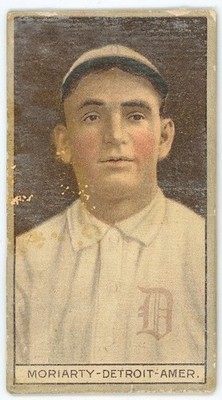 1912 T207 Brown Background GEORGE MORIARTY Detroit Tigers ANONYMOUS Factory 25