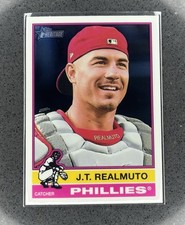 2025 Topps Heritage - J.T. Realmuto #143 Chrome Variation