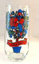 12 Days of Christmas Drinking Glass 12-Ounce Beverage Indiana Glass 12th Day