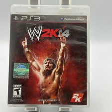 WWE 2K14 Sony PlayStation 3  GAME AND CASE ONLY Case Has Broken Disc Holder