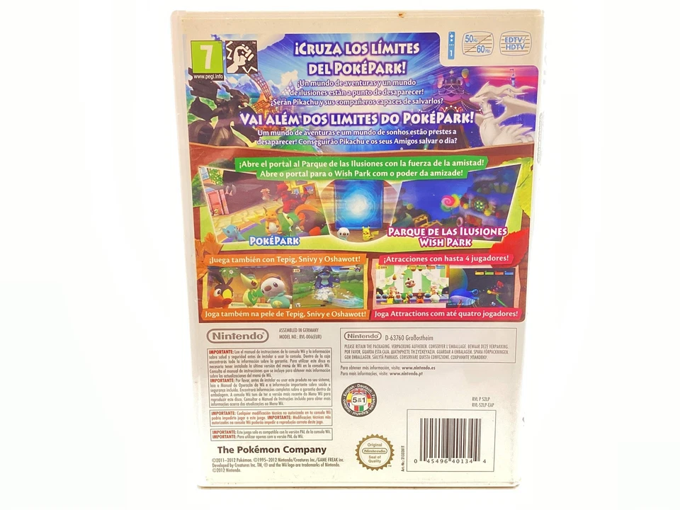 JUEGO WII POKEPARK 2 UN MUNDO DE ILUSIONES WII 20380432, foto 2 de 4