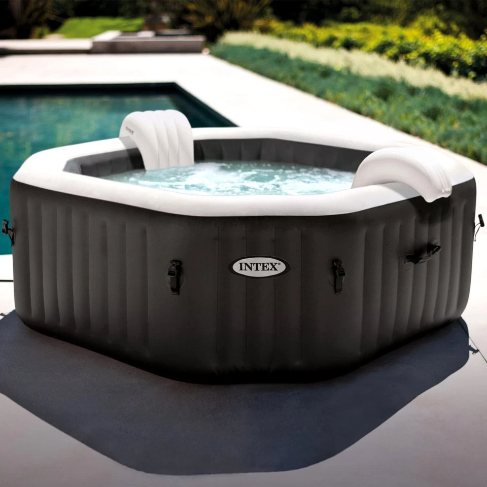 INTEX Whirlpool Pure SPA Jet + Bubble Kalkschutz + Salzwasser Ø201x71cm + APP - Bild 2 von 4