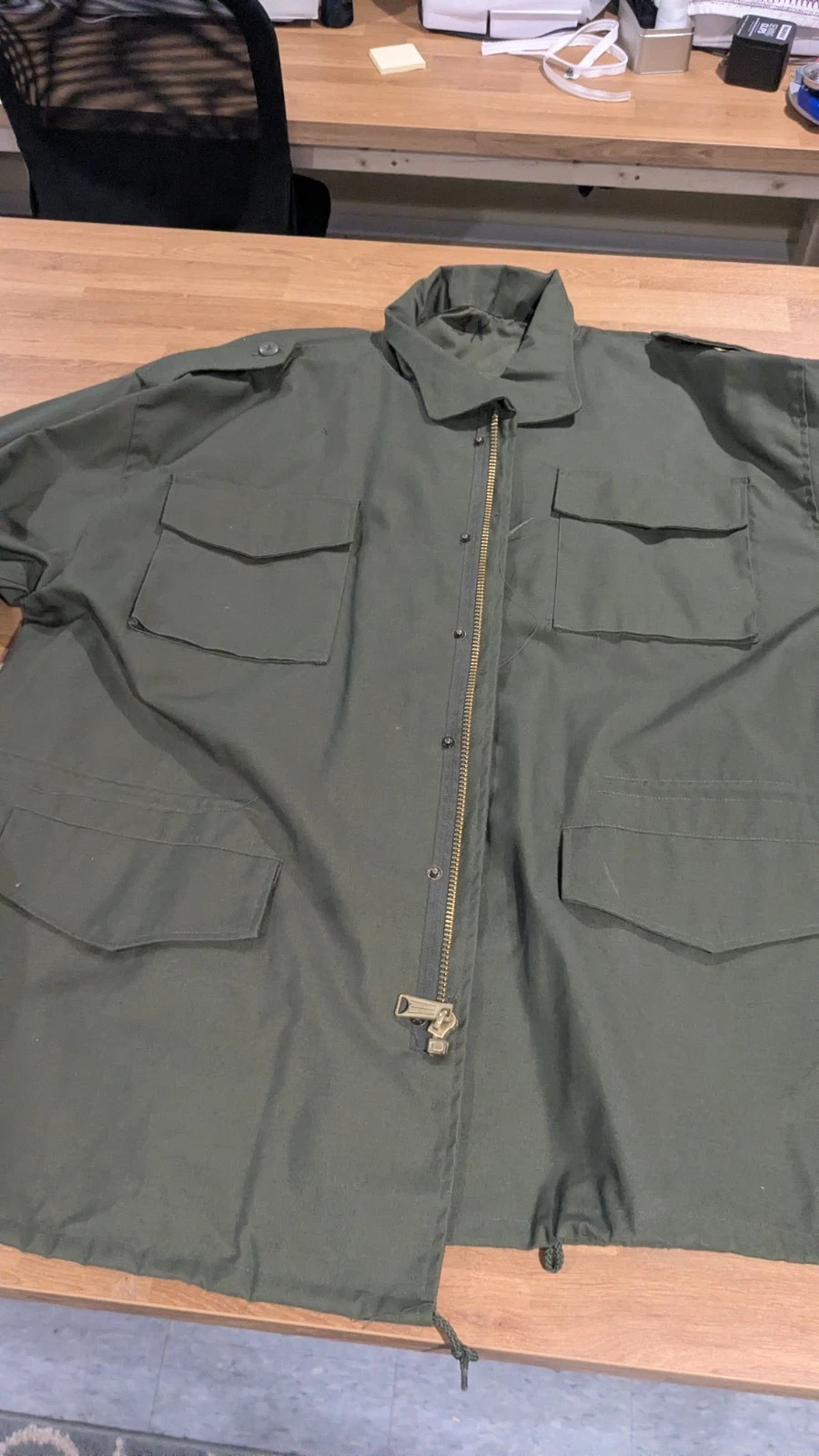 M-65 Field Jacket Men OD Green used 3xl - product detail image 4