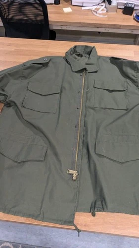 M-65 Field Jacket Men OD Green used 3xl image 4