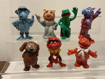Muppet Show Schleich 7 x Figur: Kermit,Animal,Fozzy,Miss Piggy,Rowlf, Aquila Sam