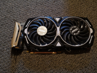 TOP MSI Radeon RX 570 Armor 8G OC 8 GB Grafikkarte - 4 Monate getestet