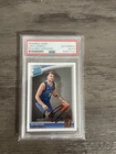 2018-19 Panini Donruss Luka Dončić Rated Rookie Autographed PSA #177 Mavericks