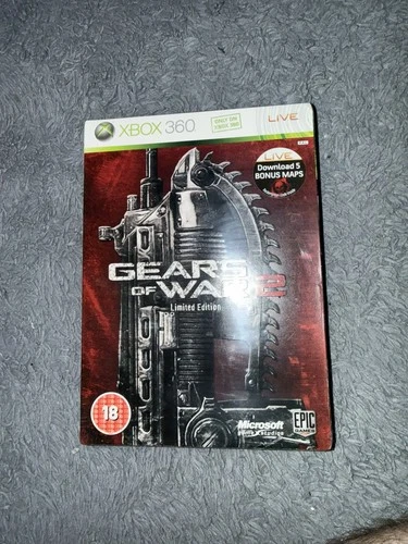 XBOX 360 GEARS OF WAR 2 LIMITED EDITION sealed