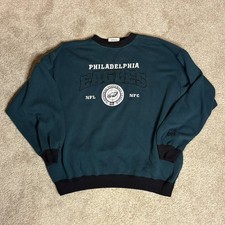 Vintage Philadelphia Eagles Lee Sport Crewneck Sweatshirt 90s Size XL