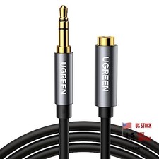 UGREEN Headphone Extension Cable 3.5mm Extension Gold Plated Aux Cable 3.3FT