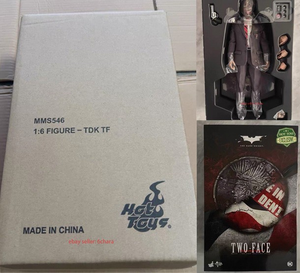 HotToys MMS546 Batman the Dark Knight Two-Face Edition 1/6 Action