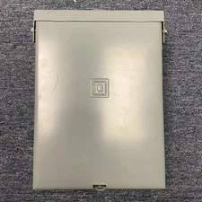 Square D Homeline 100 Amp Max Main Lug 6 Space Rainproof 3R Sub Panel Enclosure 