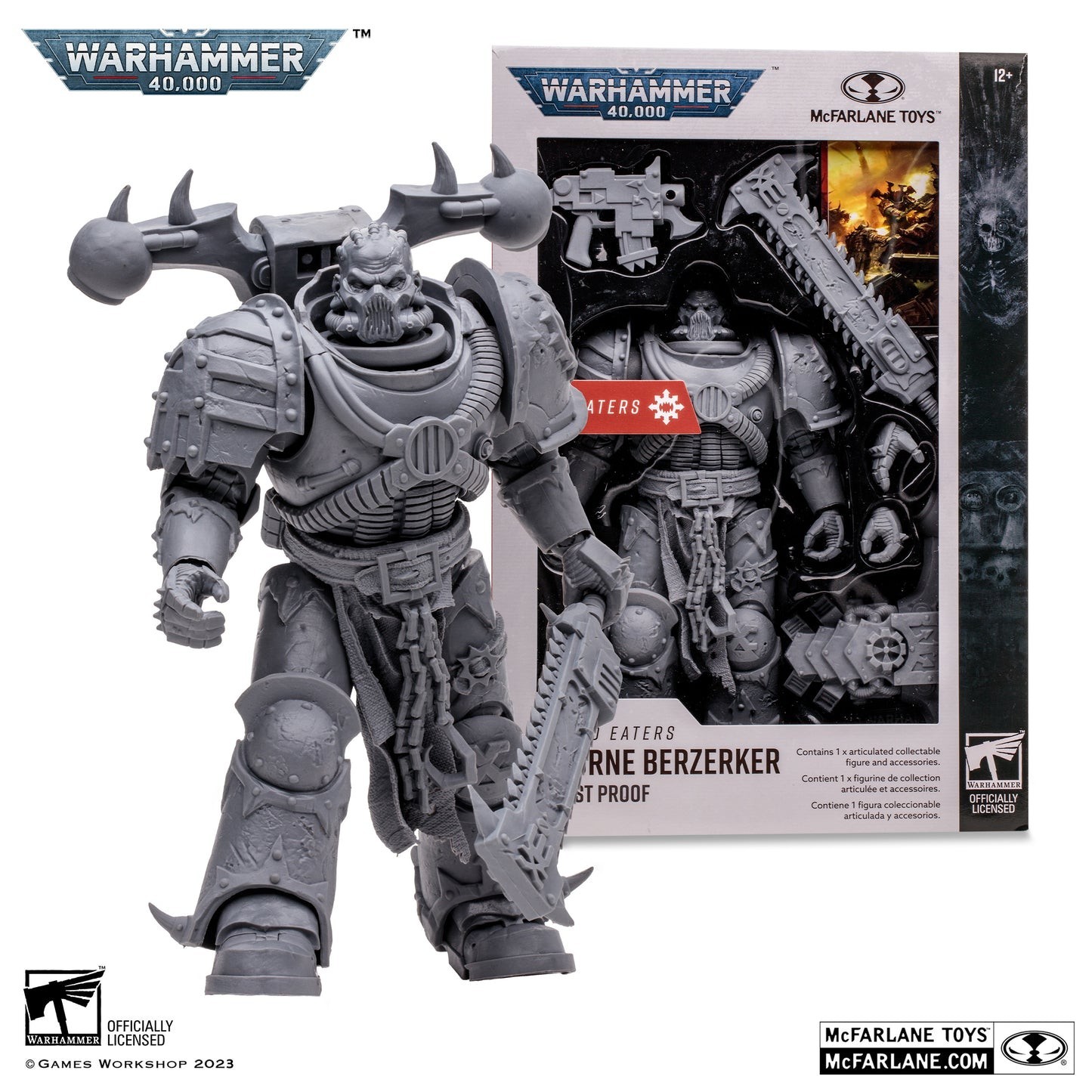 Warhammer 40,000 World Eaters Khorne Berzerker Artist Proof Action Figure