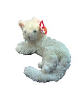 Ty Retired Classic Beanbag Plush Cat White Beanie Babies 3 Ages 3-4 8-11 Years
