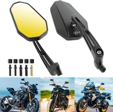 DREAMIZER E24 E-Mark Motorcycle Mirror, 8mm 10mm Motorcycle Side Mirror
