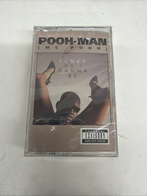 Pooh-Man - Funny As I Wanna Be Cassette New/Sealed