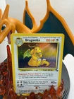 Pokemon TCG Dragonite Holo Card 4/62 Fossil Unlimited Rare Vintage