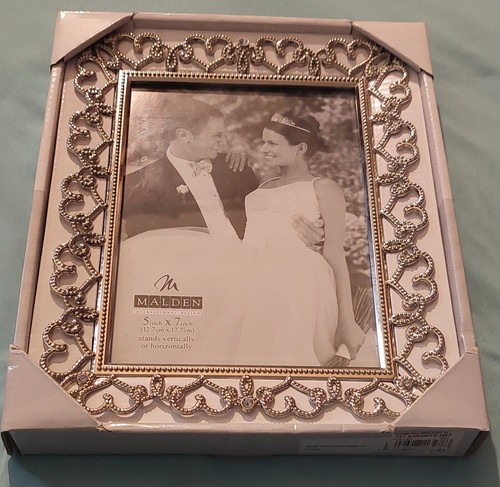 Hallmark Enchanted Heart Malden International Designs 5x7 Beautiful Photo Frame