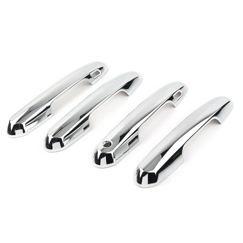 Chrome Car Door Handles Cover For Kluger 20-25/ RAV4 2019-25/ Land Cruiser 2022+ - Picture 1 of 7