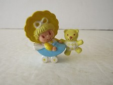 Vintage 1982 Strawberry Shortcake BUTTER COOKIE AND JELLY BEAR PVC 2 Figure