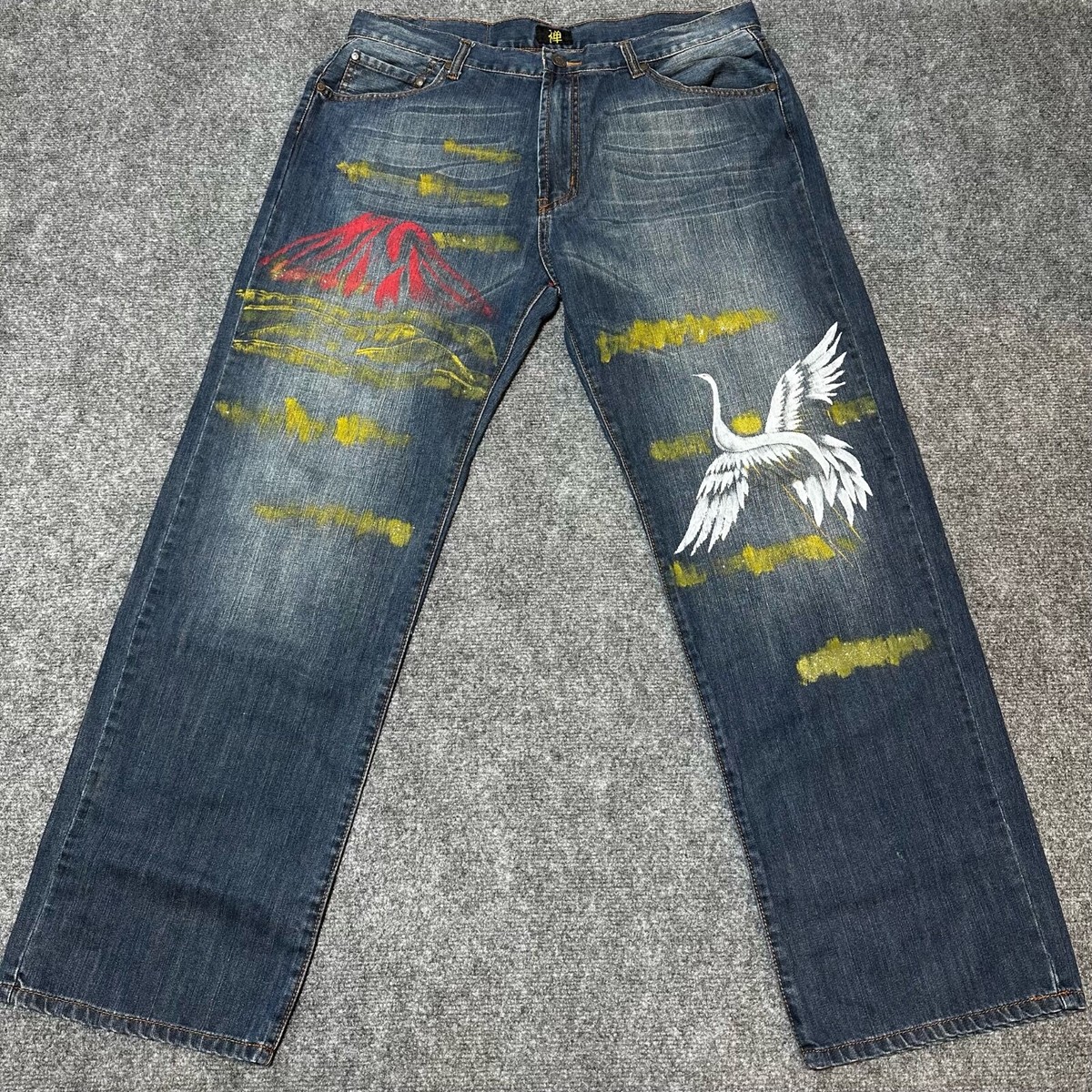 Khen lion denim 25オンス サイズ34 Khen ライオン denim 25オンス サイズ34
