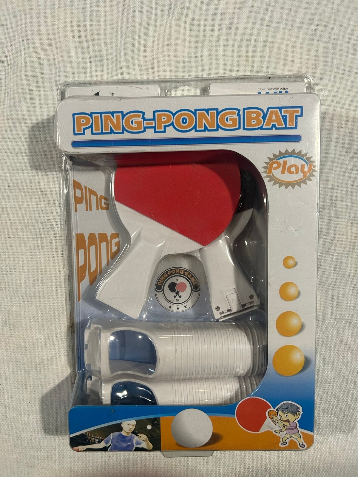 Ping Pong Bat For Wii / Nintendo / Brand New / Pega