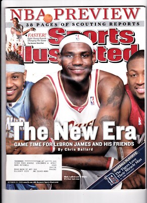 Lebron James Dwayne Wade October 2006 Sports Illustrated NBA - Main Image