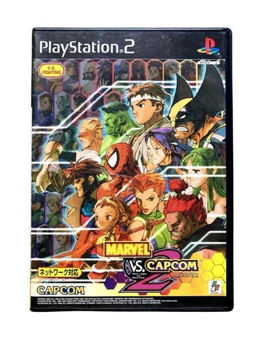 PS2 MARVEL VS. CAPCOM 2 New Age of Heroes Game Used JP