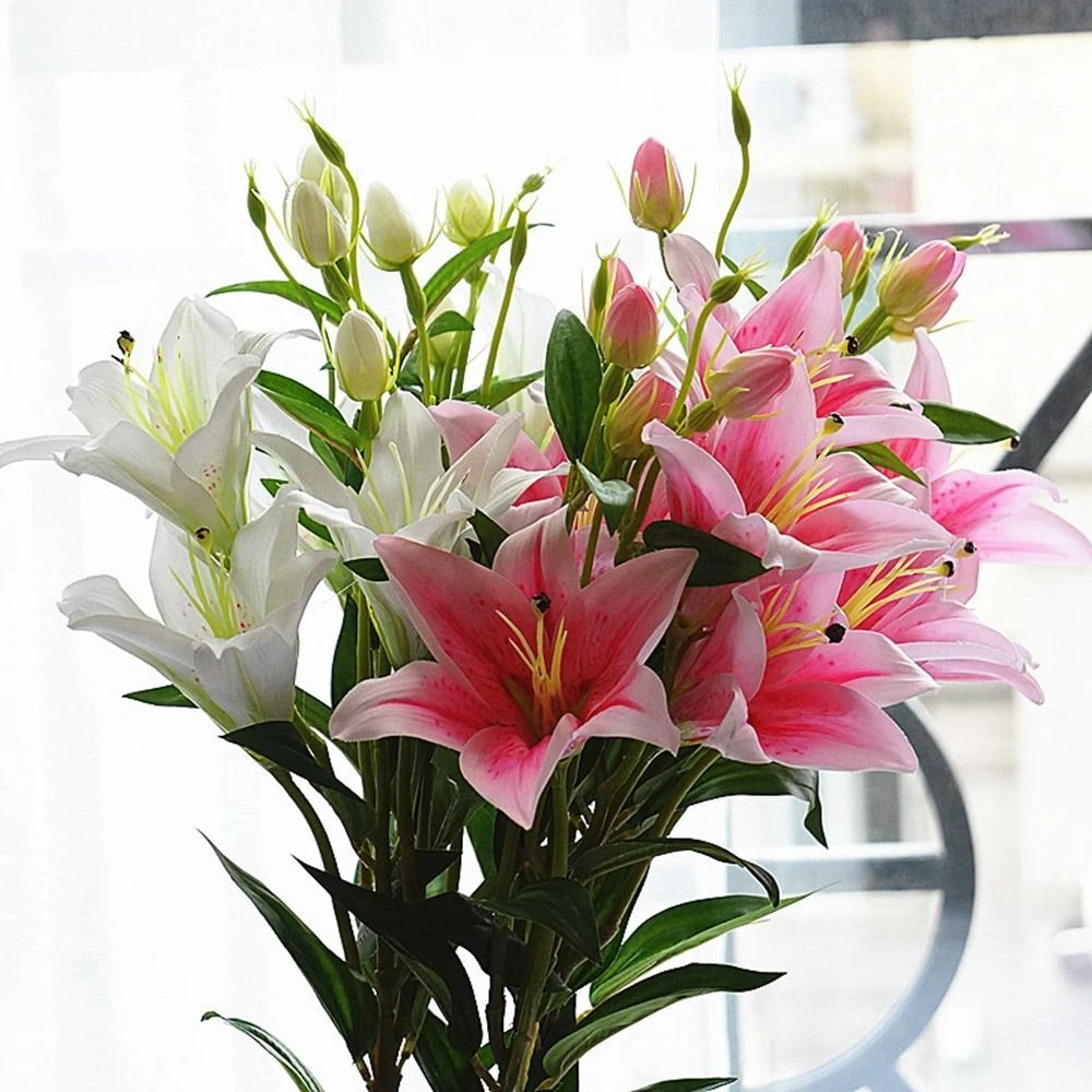 Fake lilies best sale