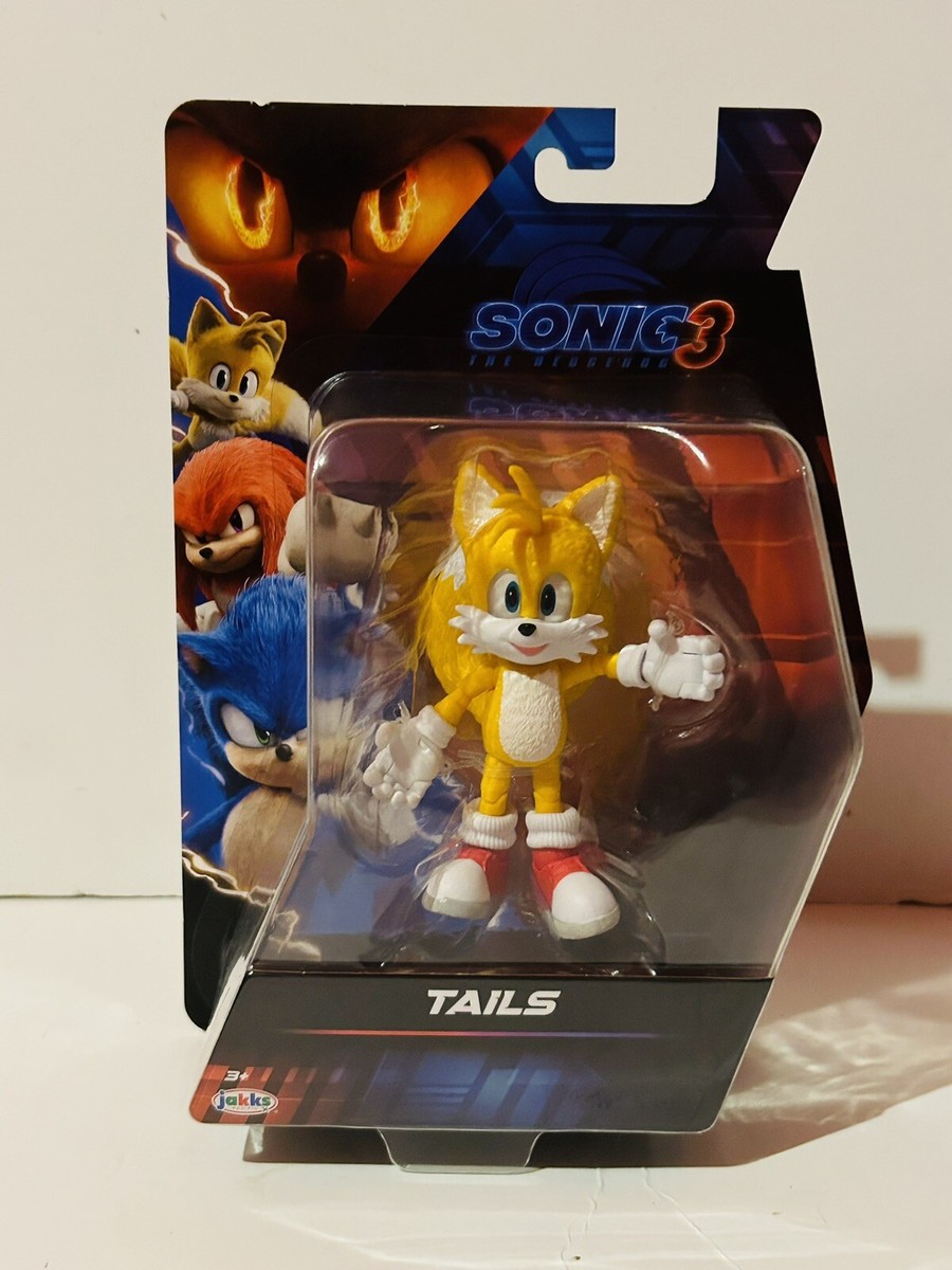 jakksソニック3 テイルス アクションフィギュア Jakks Pacific Sonic 3 Movie Tails Figure Rare Unreleased
