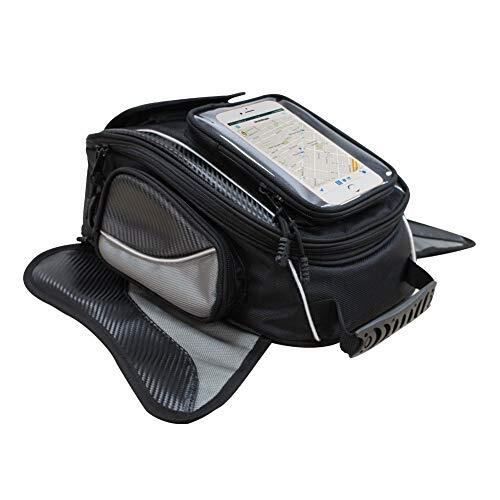 Dracarys Magnetic Motorcycle Tank Bag - Waterproof Oxford Black Motorbike Bag - - Picture 1 of 5