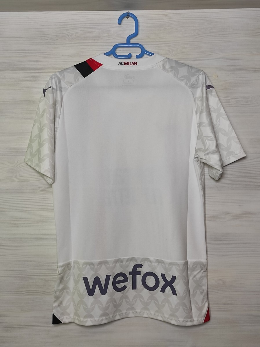 AC MILAN 2023-24 AWAY SHIRT PUMA JERSEY SOCCER TAGS SIZE S