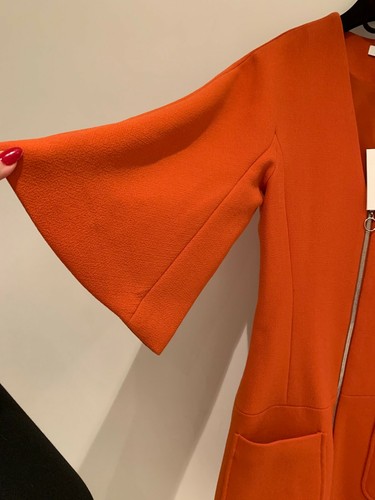 Alexis Dominique orange V-Neck Kimono Dress Size XS - Picture 5 of 9
