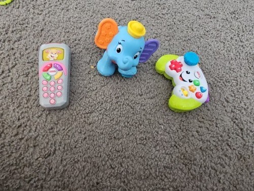 Fisher Price Baby/Toddler Toys Lot Of 3, Sound/Light Developmental