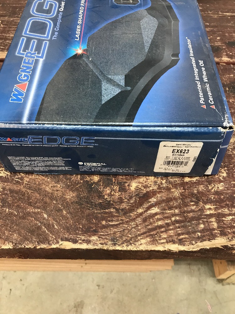 Disc Brake Pad-QuickStop Front WAGNER ZX623, EX623 Edge Made In