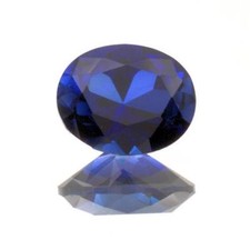  5x3mm - 14x10mm Oval Lab Created Blue Sapphire