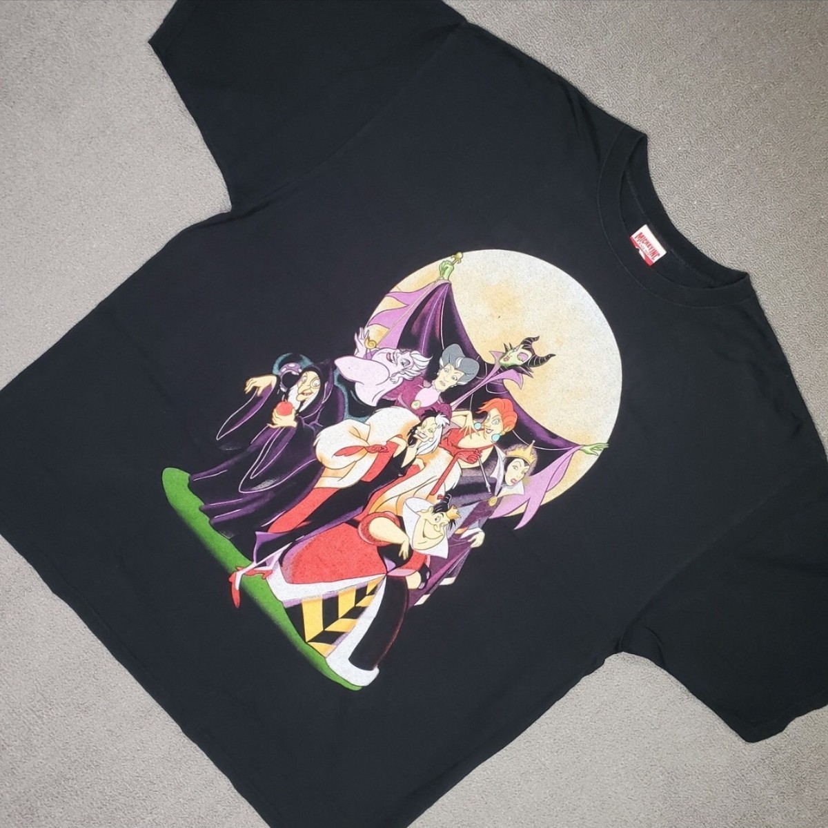 Vtg 90s Disney Villains T Shirt Bad Girls Nightmare NWOT Vtg 90s Disney Villains T Shirt Bad Girls Nightmare NWOT