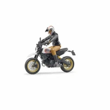 Bruder #63050 1:16 Scale Scrambler Ducati Desert Sled Motorcycle with Rider