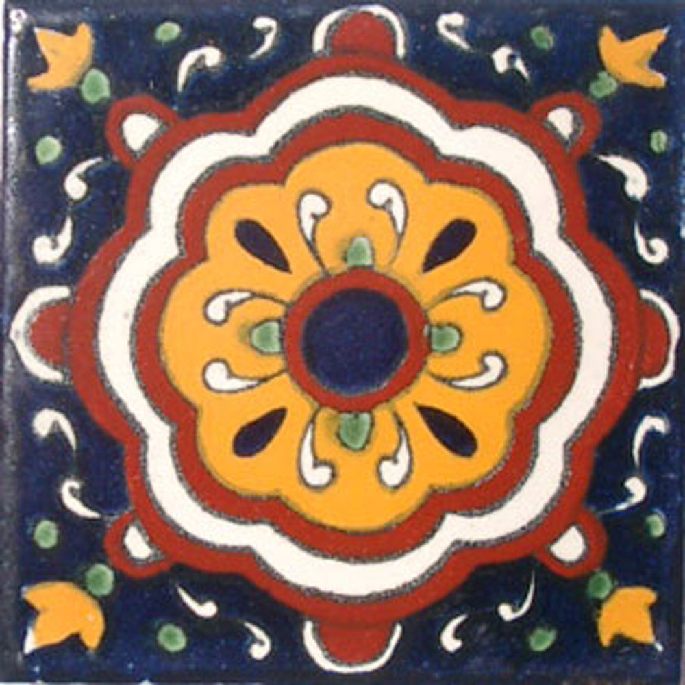 C#020 9 MEXICAN TILES LOT TALAVERA MEXICO ART NEW Max 74% OFF before selling ☆ CERAMIC CLAY