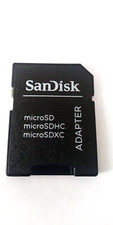 Speicherkarten Adapter von Micro SD auf SD - SanDisk - unbenutzt !!!