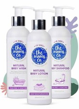 The Moms Co. Baby Shampoo Body Wash Lotion 200ml x 3, Set of 3