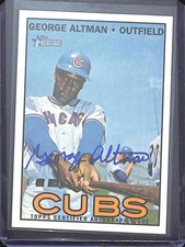 2016 Topps Heritage Baseball Certified Autograph Issue George Altman ROA-GA