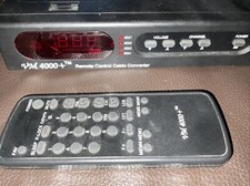 VIEW MASTER VM4000 Remote Control Cable Converter box with remote