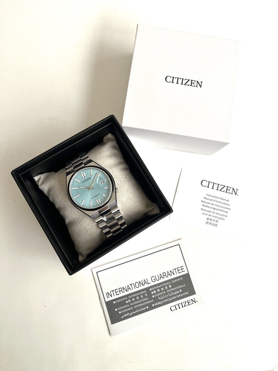 New! Citizen Watch NJ0151-88M Tsuyosa Automatic Tiffany Blue New! Citizen Watch NJ0151-88M Tsuyosa Automatic Tiffany Blue