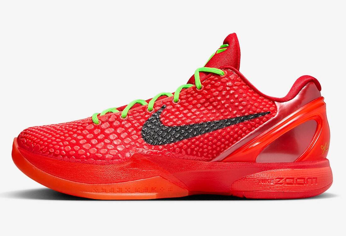 FAST SHIPPING! Nike Zoom Kobe VI 6 Protro Low Reverse Grinch
