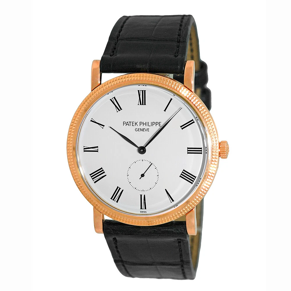 PATEK PHILIPPE 18K Rose Gold 36mm Calatrava 5119 R Warranty Box 5119R MINTY