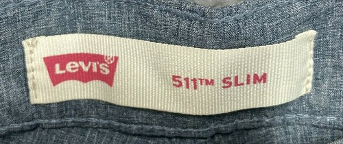 Levi's 511 Slim Boy's Gray Shorts Size 16 Regular - Picture 4 of 8