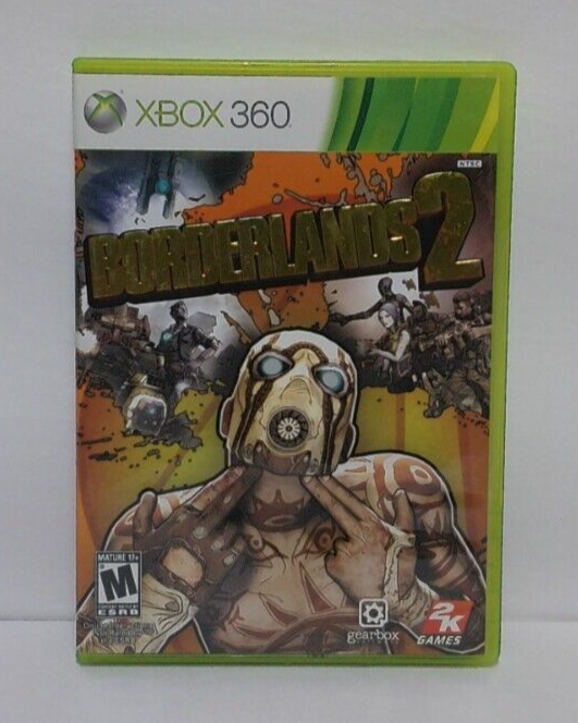 Borderlands Microsoft Xbox 360 2012 Complete with Manual CIB