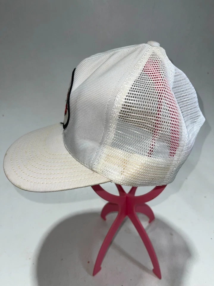 Gorra gorra de camionero vintage años 90 NL Sperry Sun perforación petrolera Texas malla trasera Snapback Foto 2 de 4